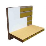 Reducto Clip DIRECT TO WALL plasterboard layer square
