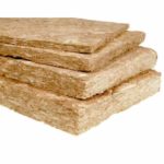 Acoustic mineral wool square