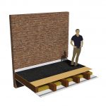 ImpactoMat 5mm on timber new SQUARE