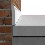ImpactoMat 5mm under screed skirting detail square
