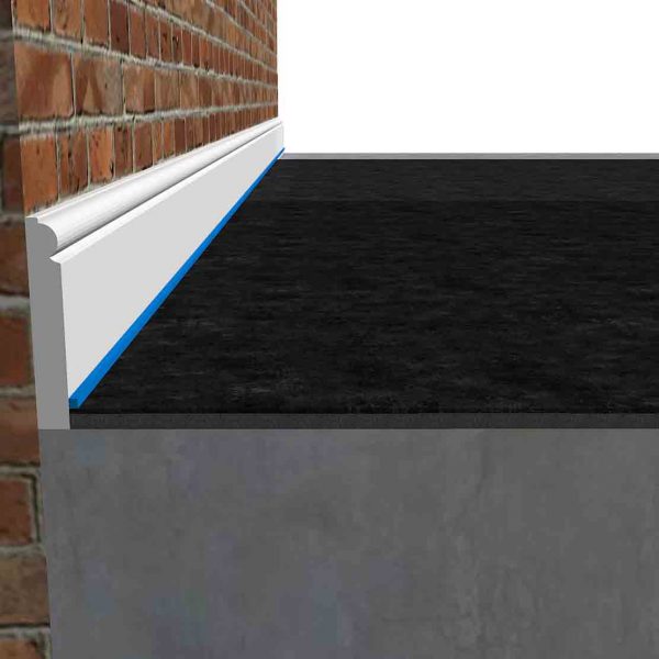 SoundMat 2 Plus close up skirting