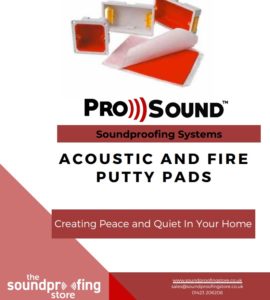 Acoustic and Fire Putty Pads