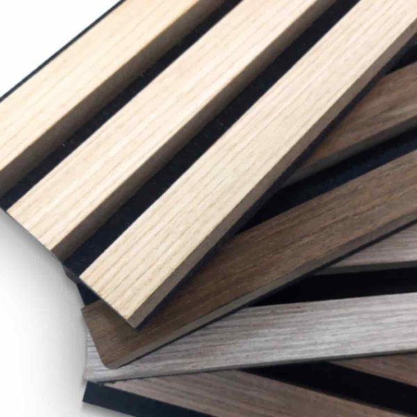 Acoustic Timber Slatted Panel Colours