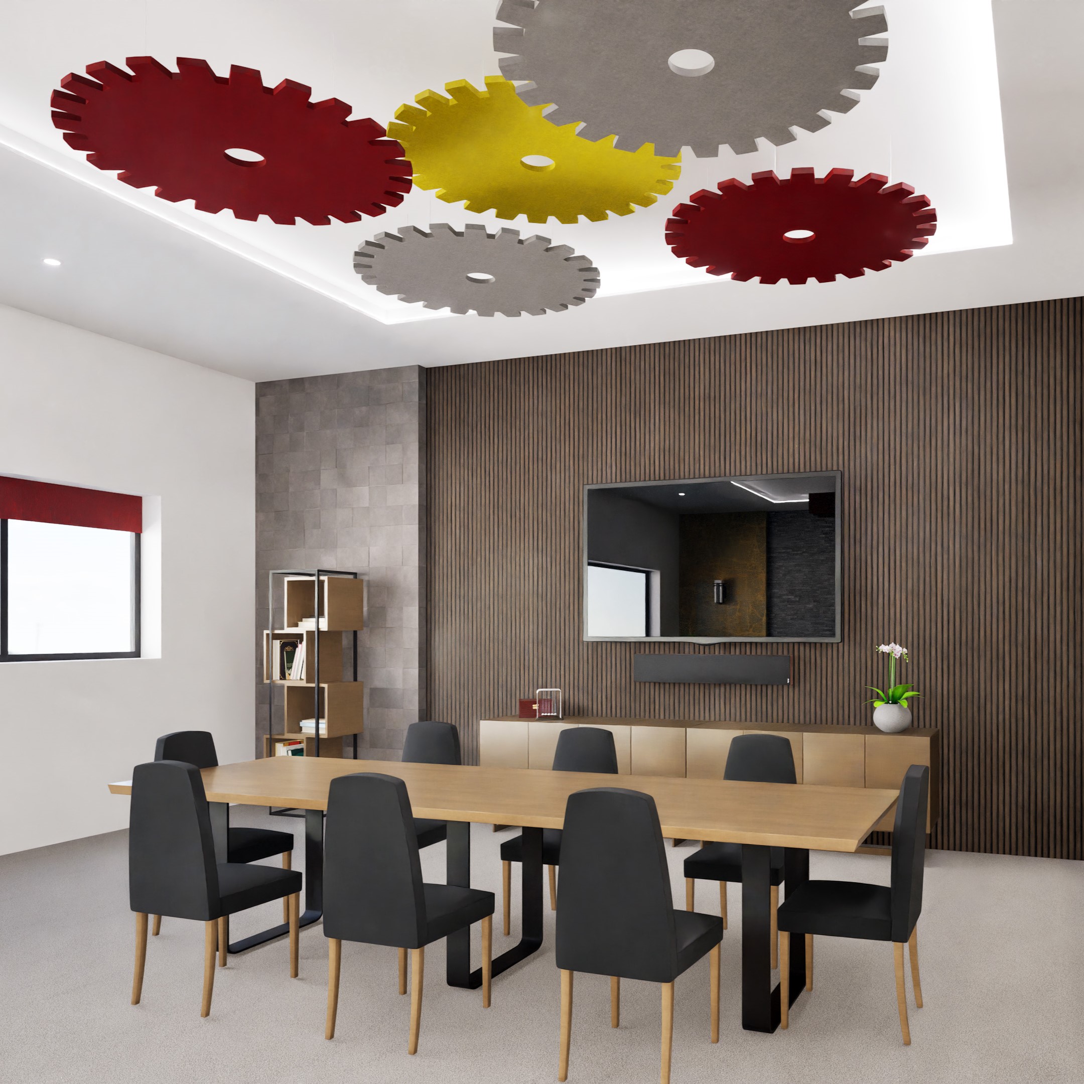 Cog raft boardroom