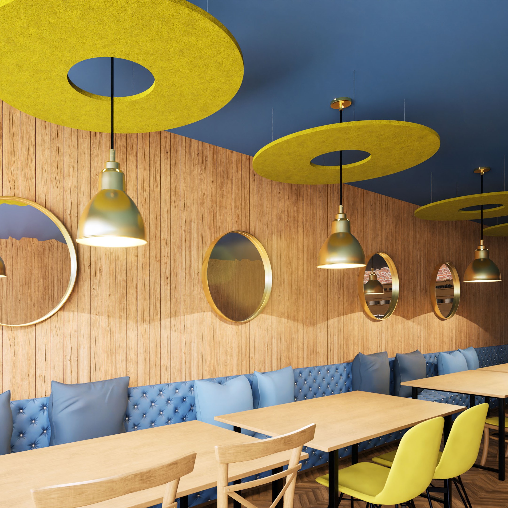 Polo raft blue and yellow restaurant 2